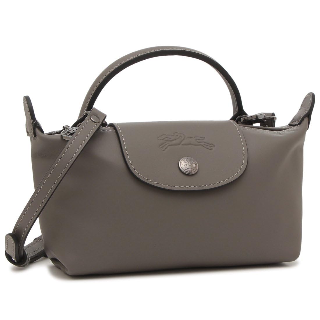 LONGCHAMP ブリオッシュ2wayショルダーバッグ グレー Amazon | [ロンシャン] ショルダーバッグ ハンドバッグ プリ